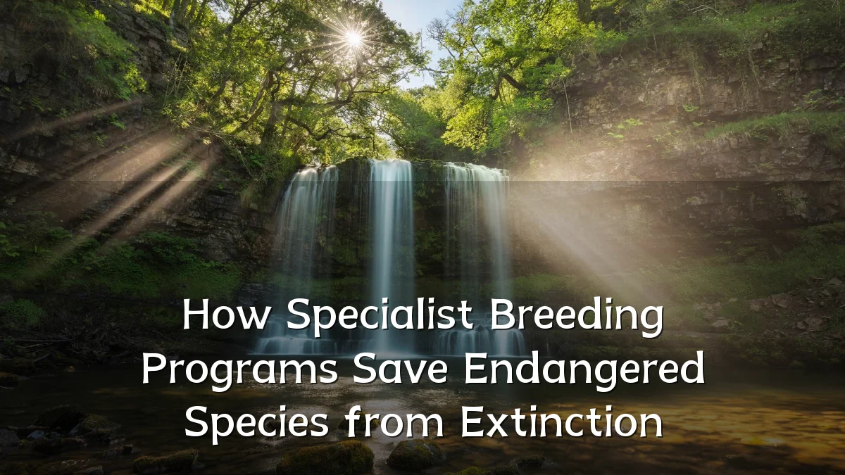 How Specialist Breeding Programs Save Endangered Species from Extinction