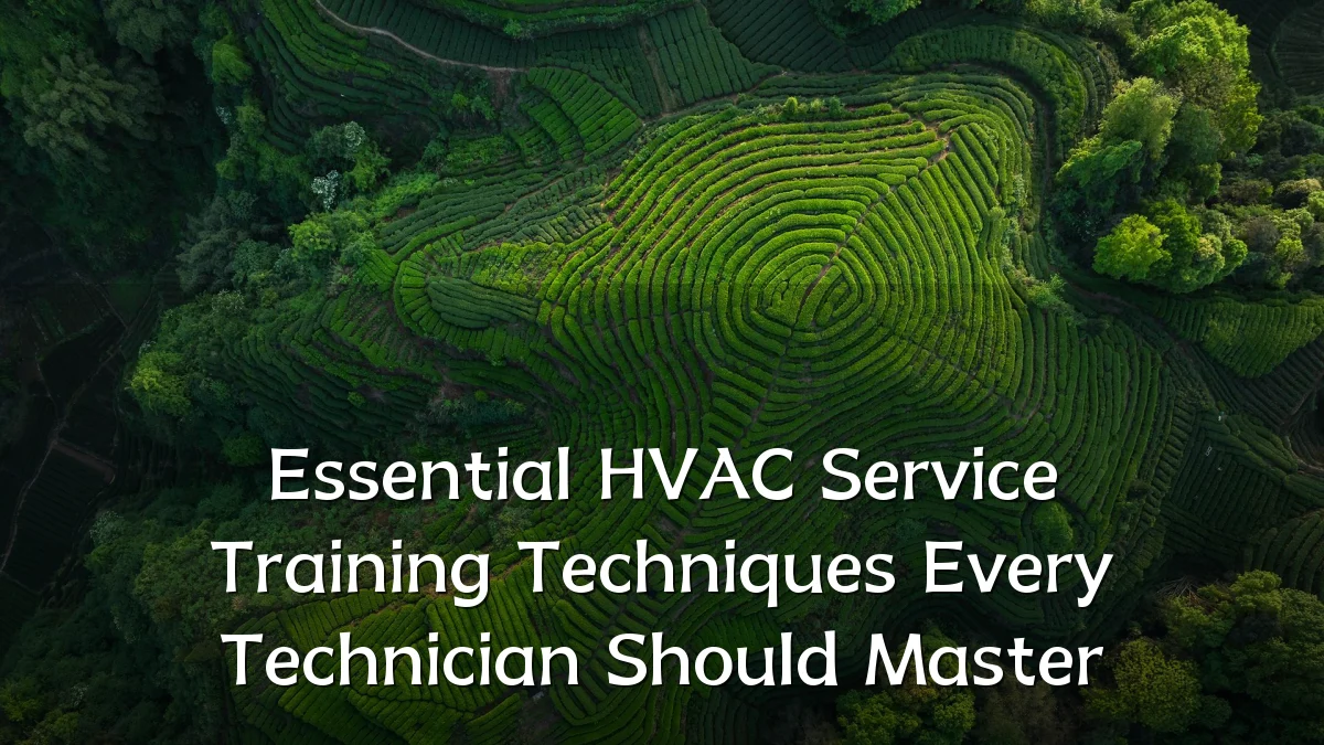 Essential HVAC Service Training Techniques Every Technician Should Master