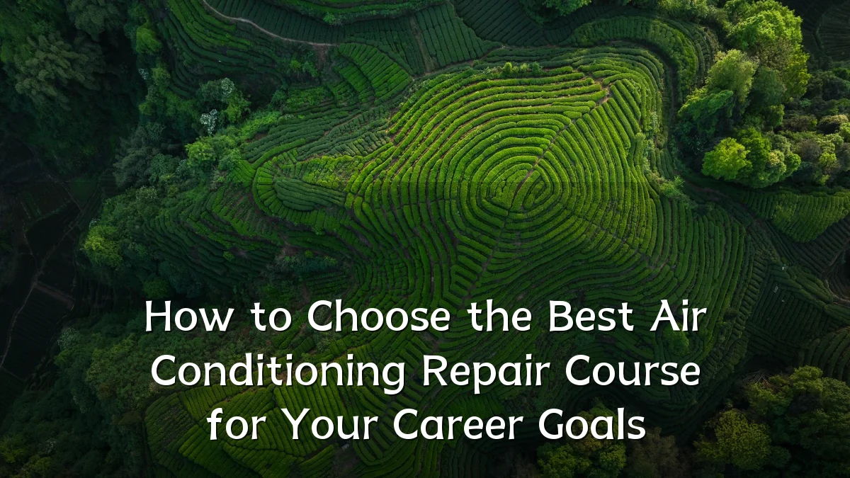 How to Choose the Best Air Conditioning Repair Course for Your Career Goals