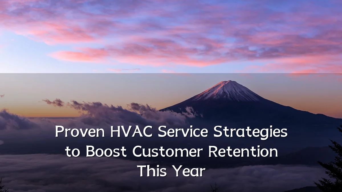Proven HVAC Service Strategies to Boost Customer Retention This Year