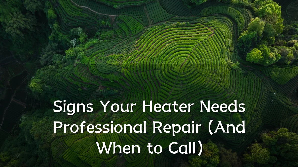 Signs Your Heater Needs Professional Repair (And When to Call)