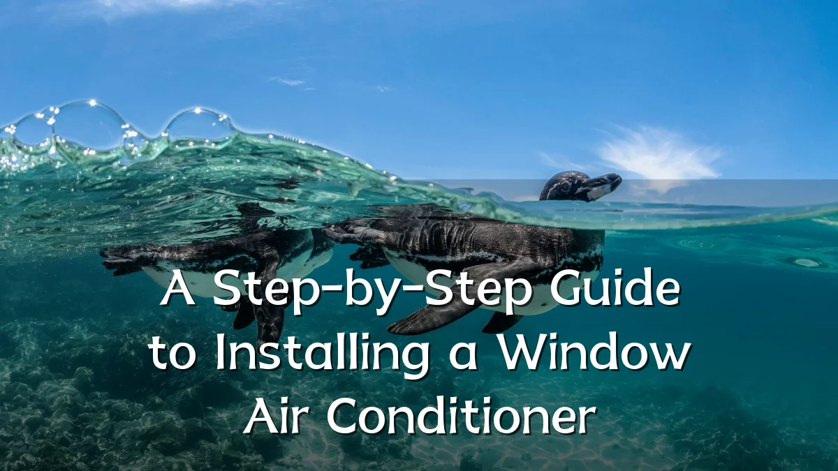 A Step-by-Step Guide to Installing a Window Air Conditioner