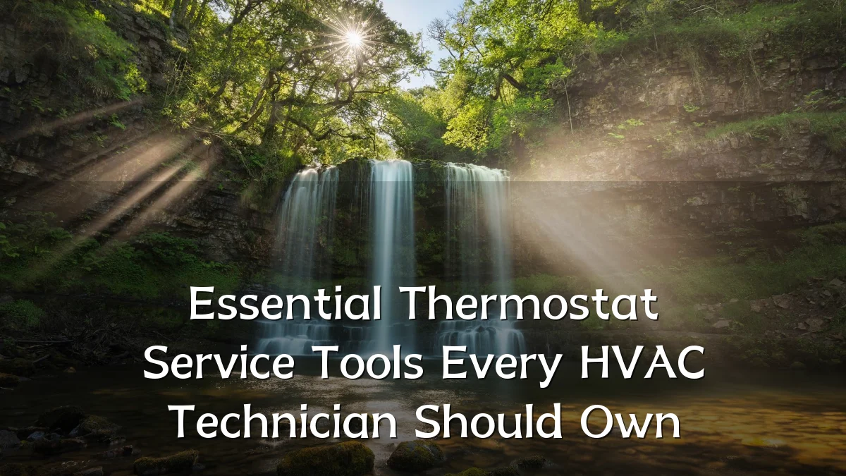 Essential Thermostat Service Tools Every HVAC Technician Should Own