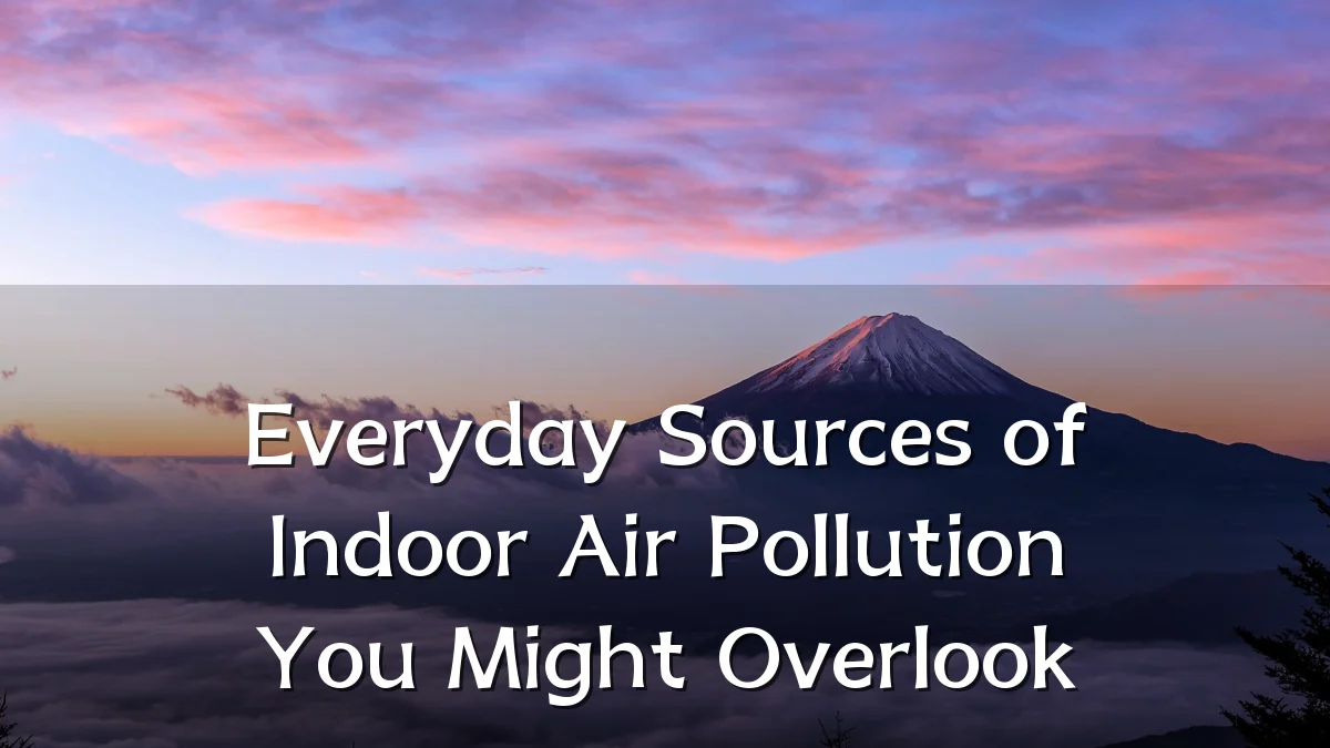 Everyday Sources of Indoor Air Pollution You Might Overlook