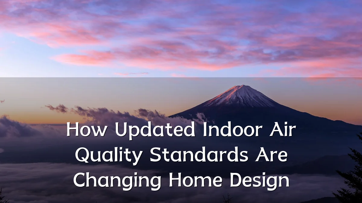 How Updated Indoor Air Quality Standards Are Changing Home Design