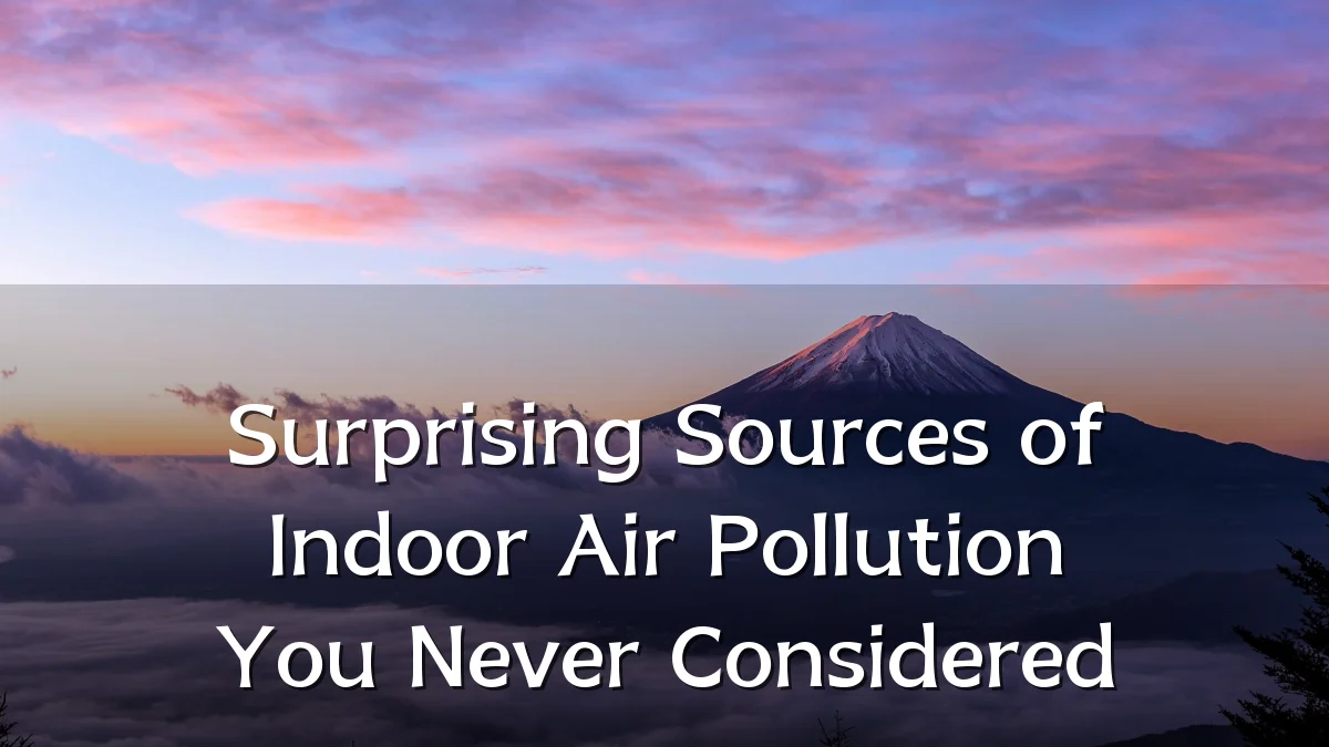 Surprising Sources of Indoor Air Pollution You Never Considered
