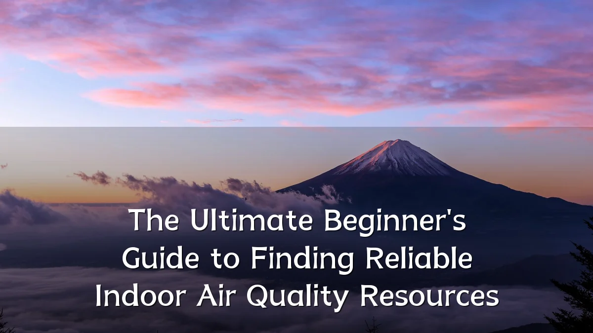 The Ultimate Beginner's Guide to Finding Reliable Indoor Air Quality Resources